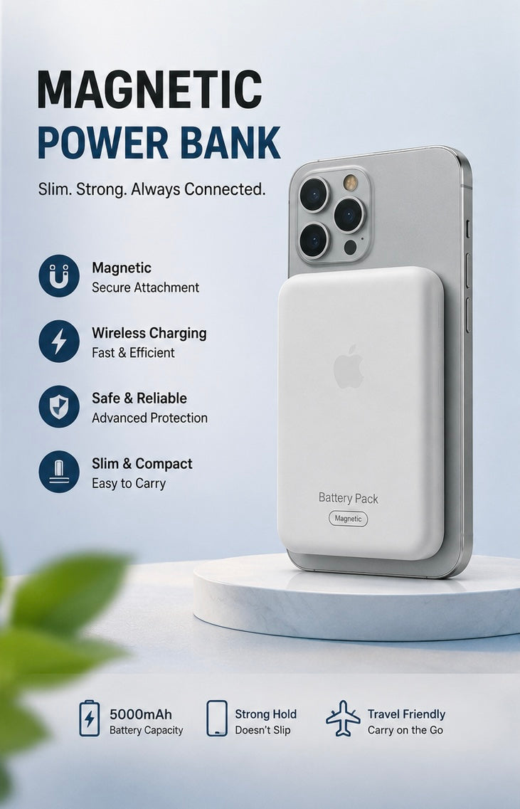 Apple 10000 mah Portable Wireless Power Bank