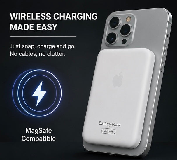 Apple 5000mAh Wireless Portable Power Bank