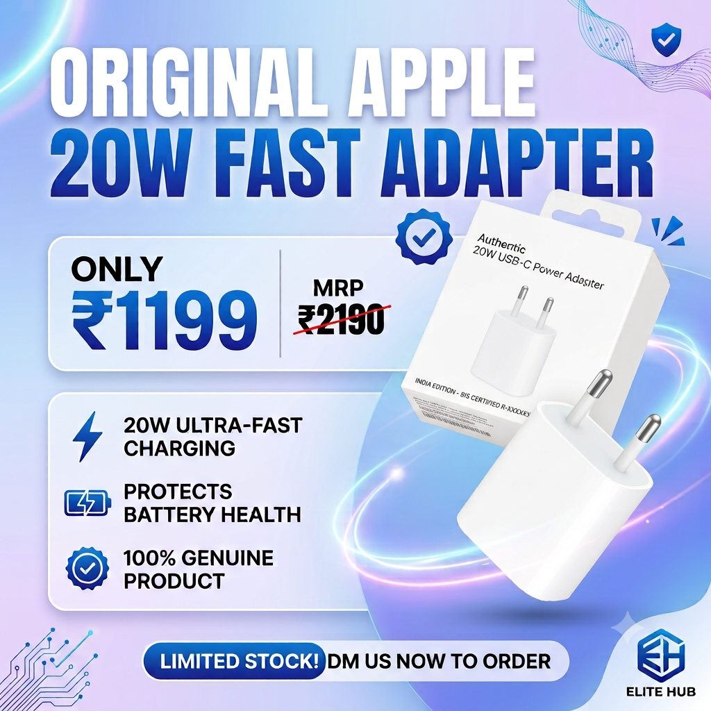 USB Type-C to Type-C Fast Charging Adapter